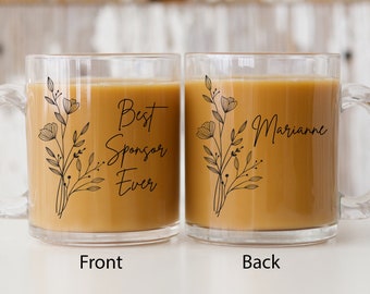 Sponsor Gifts AA Sponsor Gift for Women Addiction Recovery Sponsor Appreciation Gift Sponsor Mug Rehab Sponsor Thank You Gift Sobriety Gift