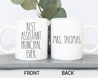 Personalized Assistant Principal Gift Assistant Principal Mug Elementary Assistant Principal Retirement Gift Appreciation Gift