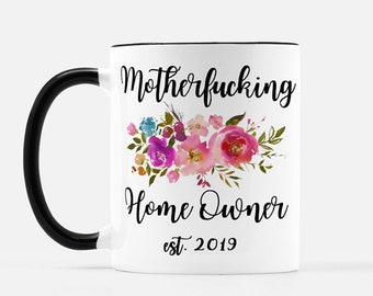 New Home Owner Gift Closing Gift New Home Mug First Home Gift Housewarming Gift