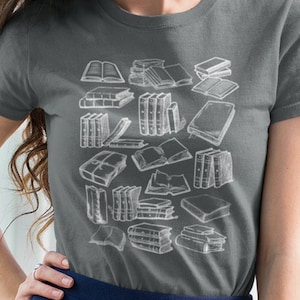 Book Lover Shirt Dark Academia Clothing Book Lover Gift TShirt Gift Librarian Shirt Dark Academia Style Light Academia Literature Shirt
