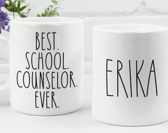 School Counselor Gift Personalized School Counselor Mug Guidance Counselor Gift School Psychologist Appreciation Retirement New Counselor