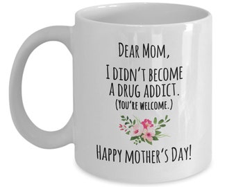 Mother's Day Gift for Mom Funny Mom Coffee Mug Mom Gift from Daughter Son
