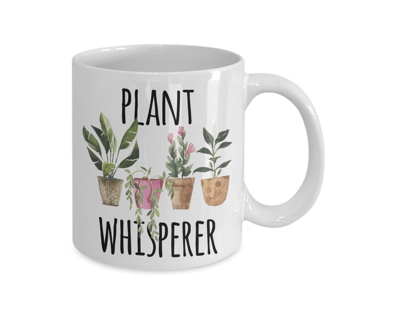 Plant Whisperer Plant Lady Mug Plant Mom Gift for Plant Lover Plant Daddy Coffee Mug imagen 3