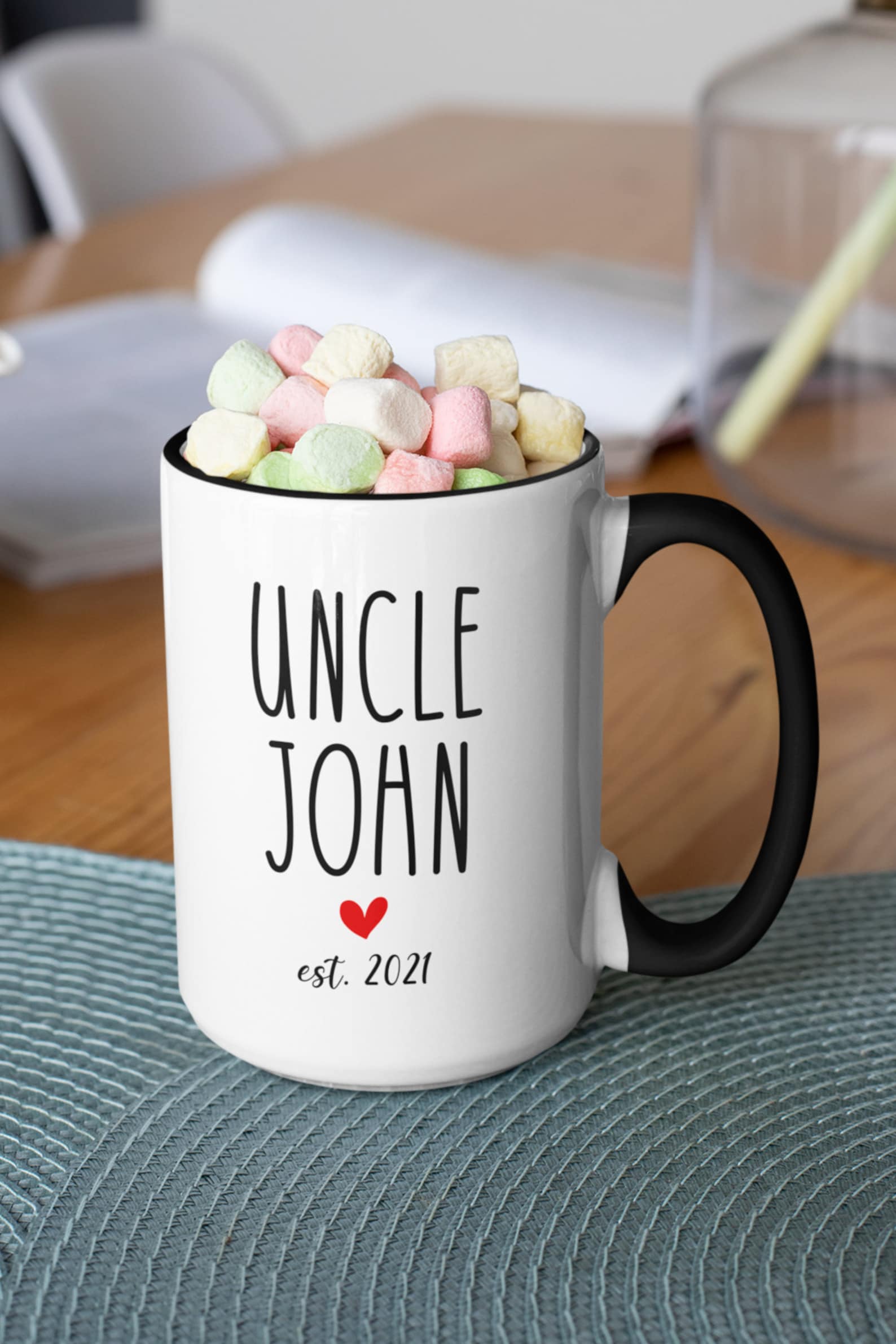 Personalized Aunt and Uncle Pregnancy Announcement Aunt and Uncle Mug ...