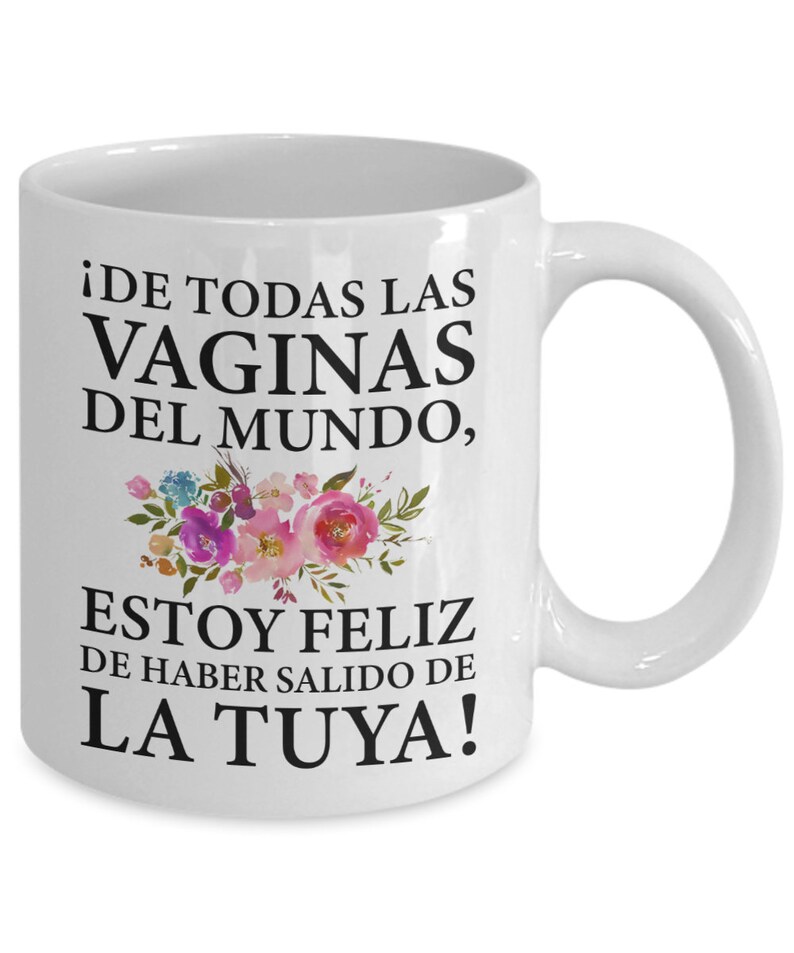 Spanish Mom Gift Funny Spanish Gift for Mothers Day Spanish Mom Mug Funny Gift for Mom Gifts for Mom From Daughter Funny Cup for Mom image 3