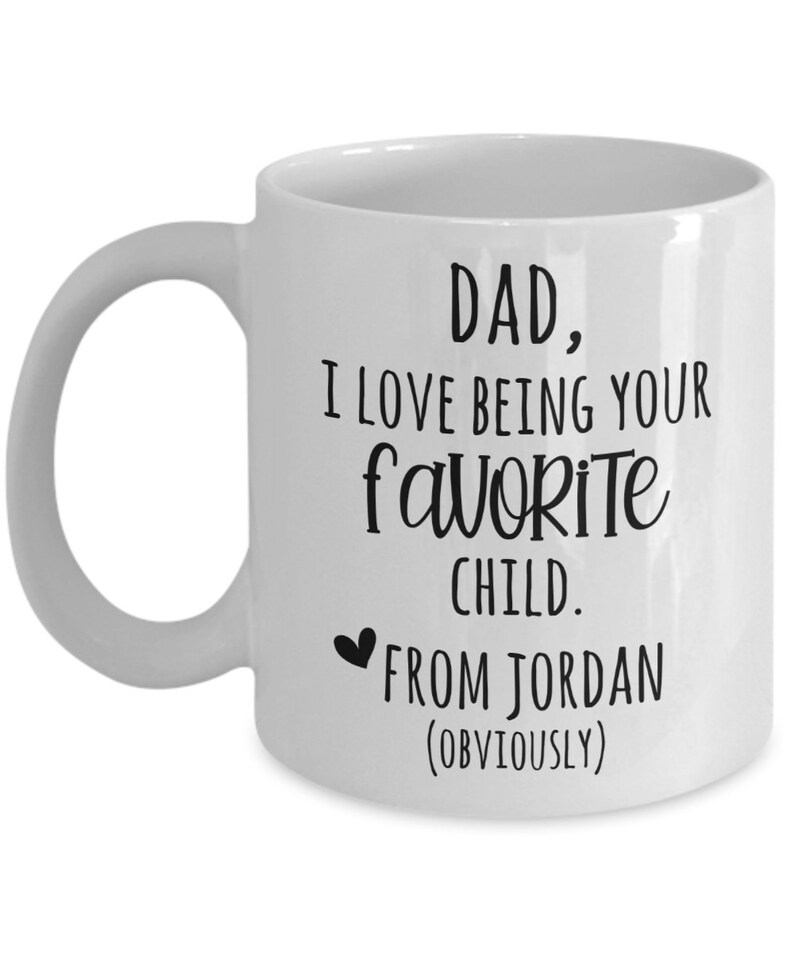 Personalized Coffee Mug for Dad Gift for Dad From Daughter Etsy