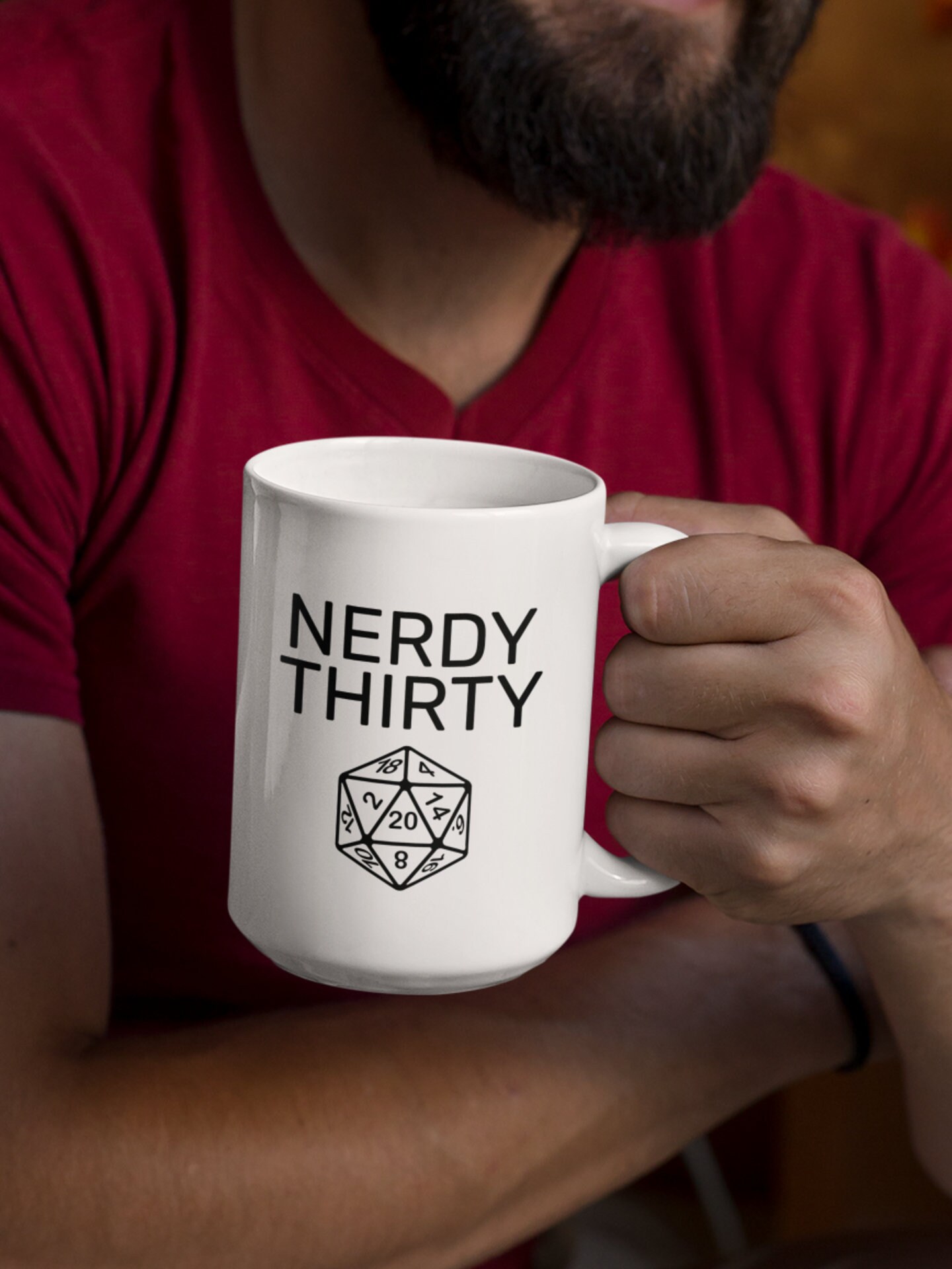 Nerdy Gifts for 30th Birthday Tabletop Gamer Gift Turning 30 D20 Coffee Mug  Nerdy Thirty Thirtieth Birthday Present for Gamer - Etsy
