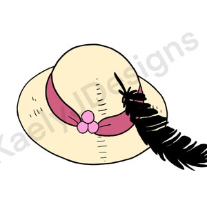 Feather in Hat Digital Download Print