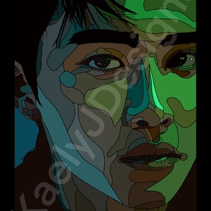Kyungsoo EXO Abstract Art, Don’t Fight the Feeling