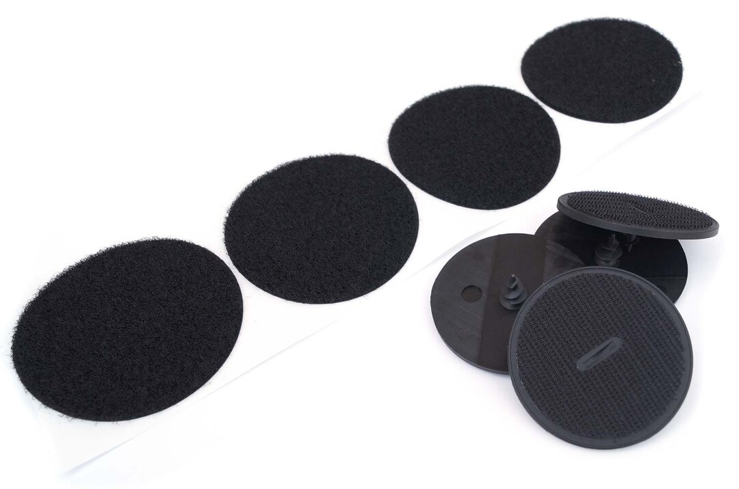 8piece Floor Mats Velcro Fastening for BMW Velcro Plate Bottle Pads