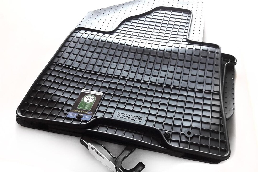 Rubber Floor Mats for Kia Sportage 2016 QL Original Quality Rubber Mats