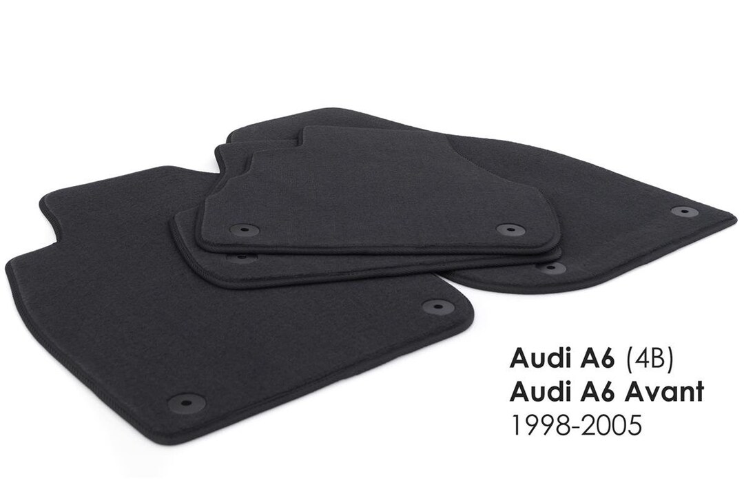 Floor Mats Suitable for Audi A6 C5 4B Premium Quality Velor Etsy