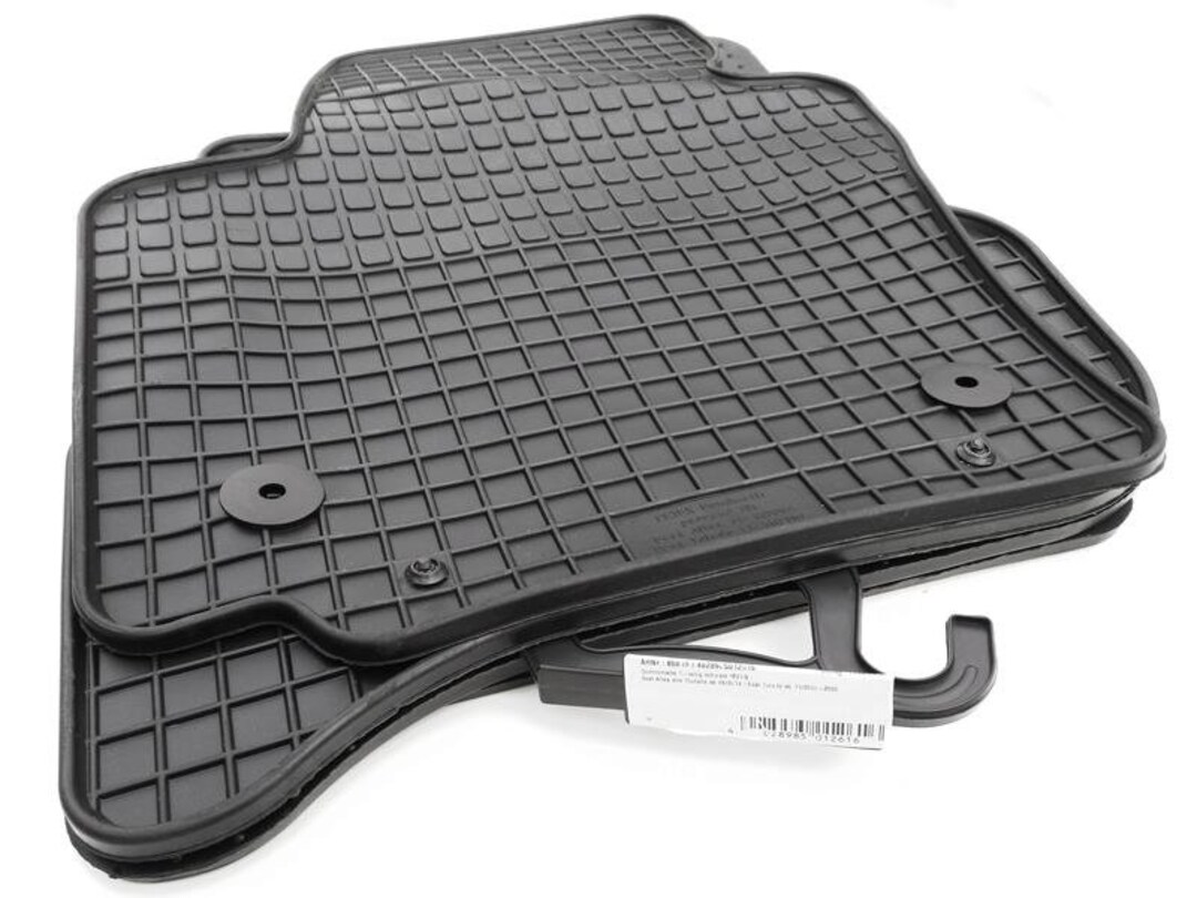 Rubber Mats for Seat Altea / Toledo From 2004 Allweather Rubber Floor