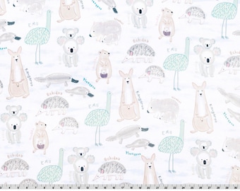Outback Digital Cuddle, Shannon Fabrics, Cuddle, Minky, Animal Minky,  Kangaroo Minky, Animal Cuddle, Digital Cuddle, Gender Neutral Cuddle