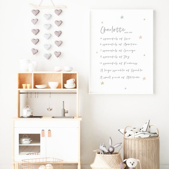 personalised nursery decor