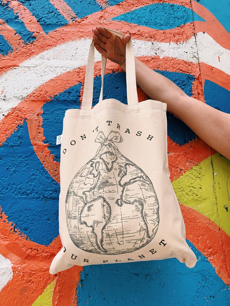 Eco Friendly Canvas Bag Etsy