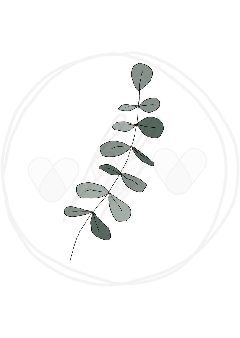 Set of Three Minimalist Plant Print Instant Downloadable File Modern Farmhouse, Simple Wall Decor, Digital PrintPosterPainting