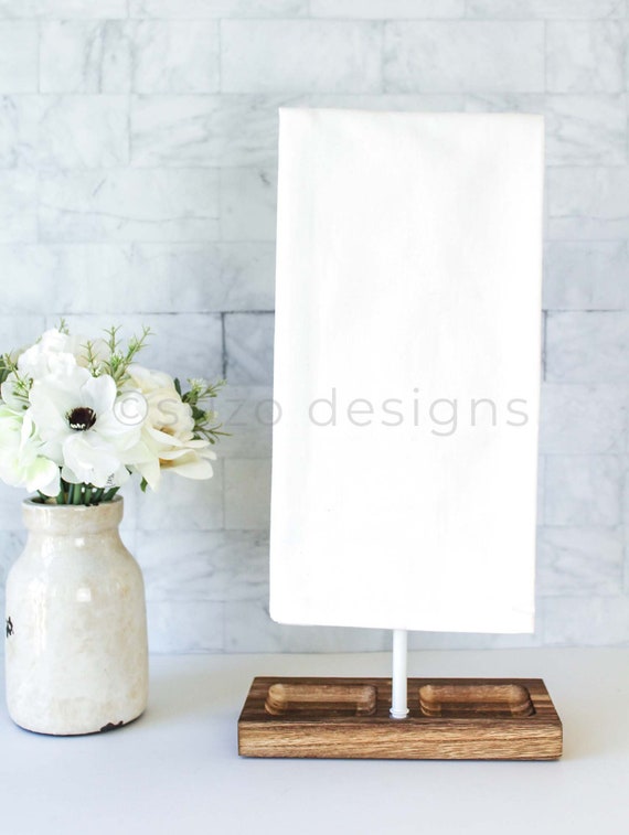 3 Tea Towel Mockups Farmhouse Style Kitchen Towel Mockup Etsy