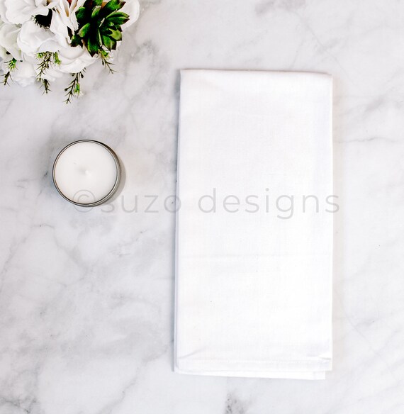 Tea Towel Mockups Farmhouse Style Kitchen Towel Mockup Etsy
