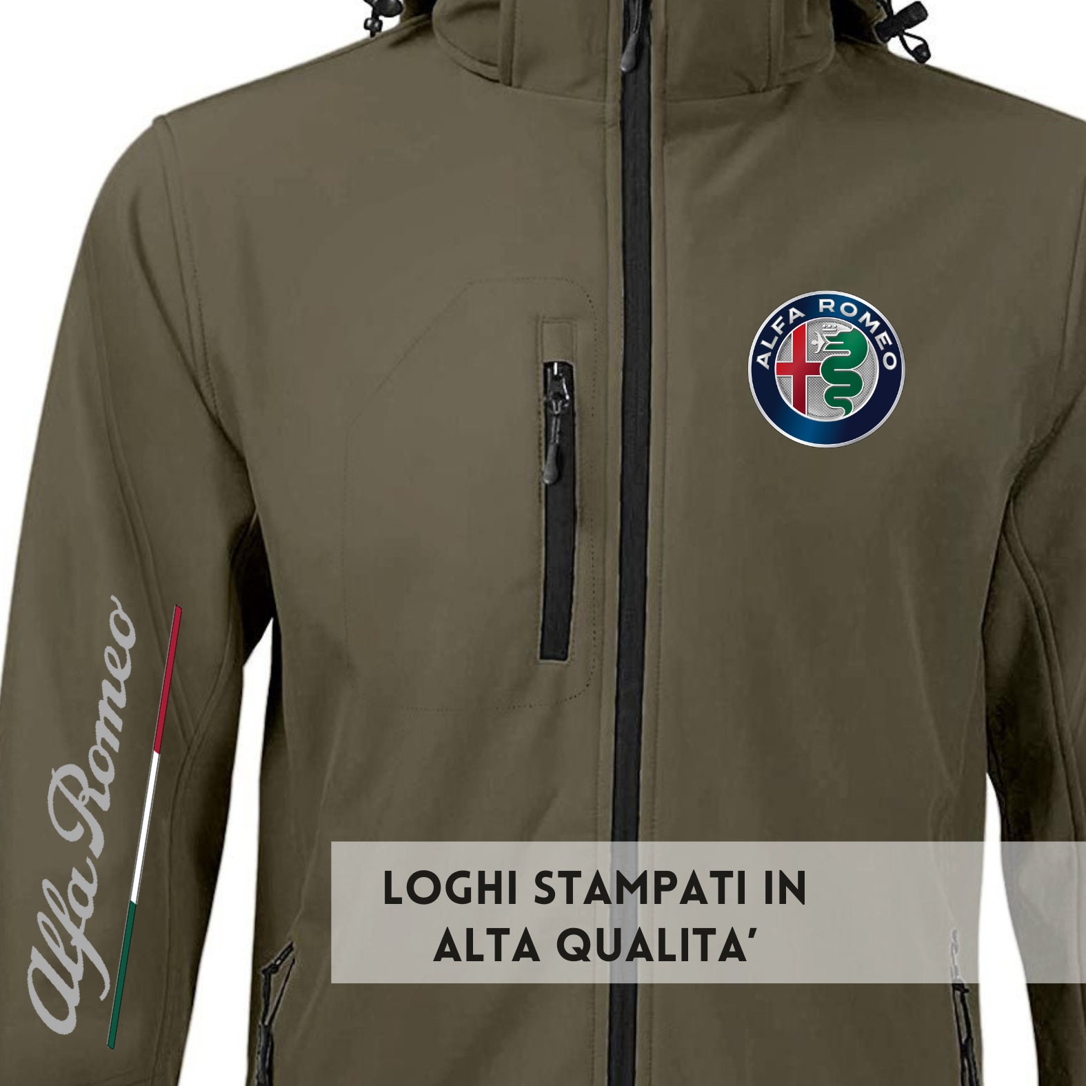 Softshell Jacket Motorsport Alfa Romeo Italy Rainproof and Windproof Waterproof Sport Racing Winter Autumn Winter Automotive Etsy Ireland