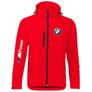 Softshell Jacket Men's Motorsport BMW Motorrad Rainproof and Windproof Waterproof Sport Racing Winter Autumn Winter Automotive image 4