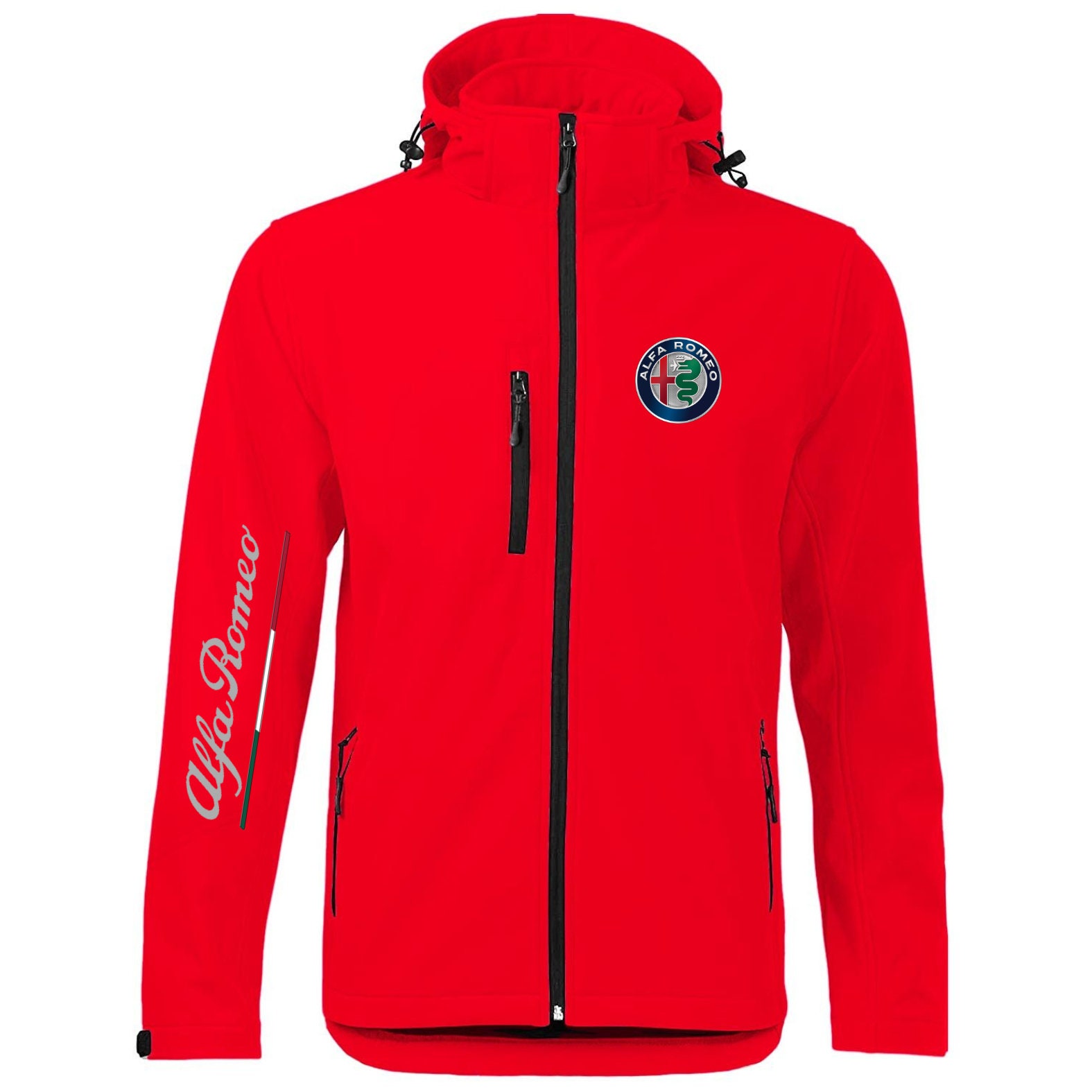 Softshell Jacket Motorsport Alfa Romeo Italy Rainproof and Windproof Waterproof Sport Racing Winter Autumn Winter Automotive Etsy Ireland
