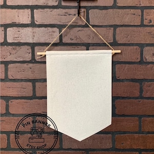 Large Blank Canvas Banner, Wall Banner To Collect Badges And Patches From Boy Scout Journeys And Trips Around The World