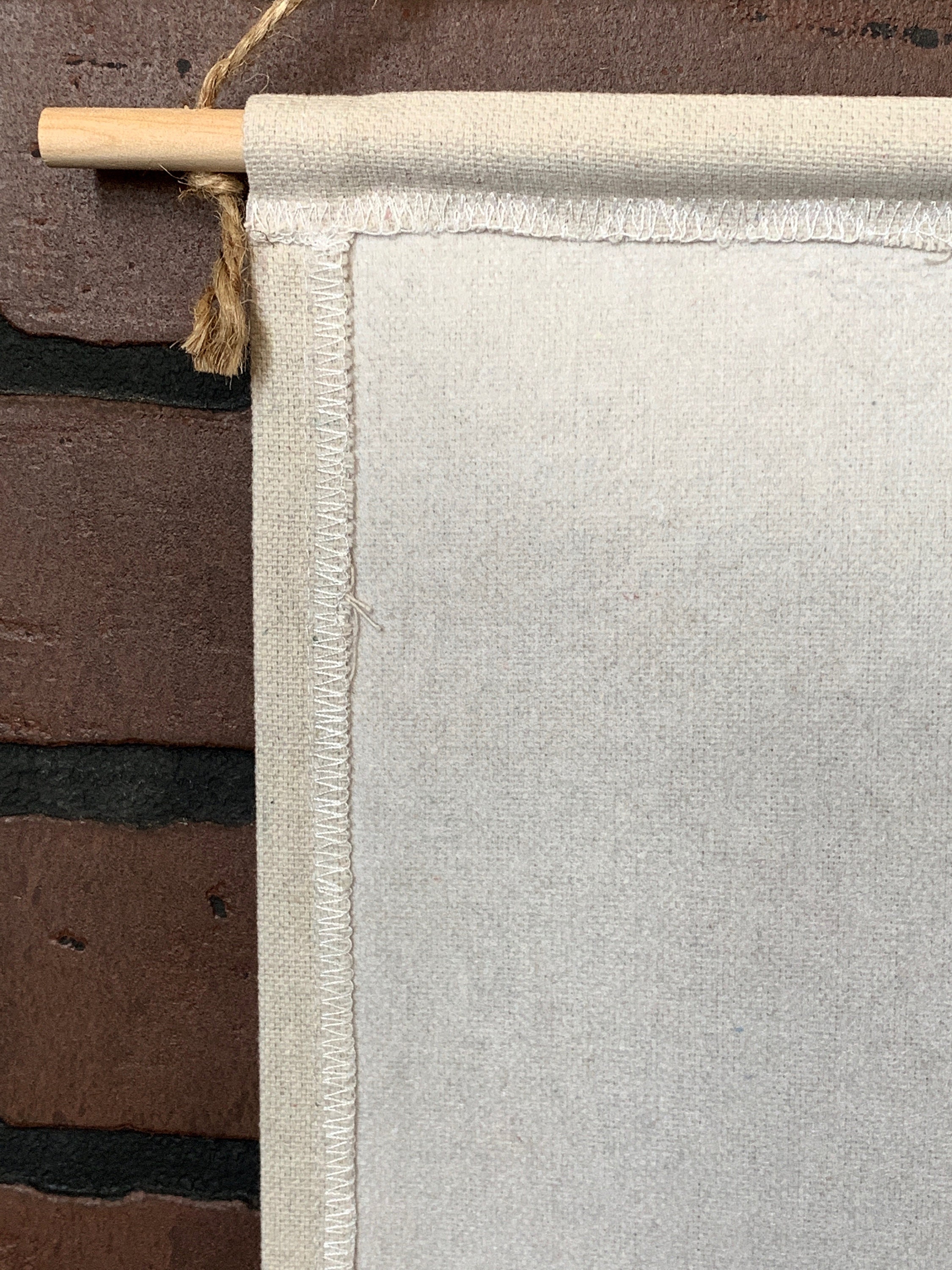 Large Blank Canvas Banner, Wall Banner To Collect Badges And Patches