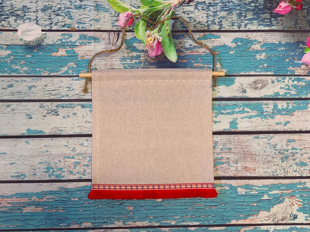 Blank Canvas Banner Blank Rectangular Canvas Banner for - Etsy