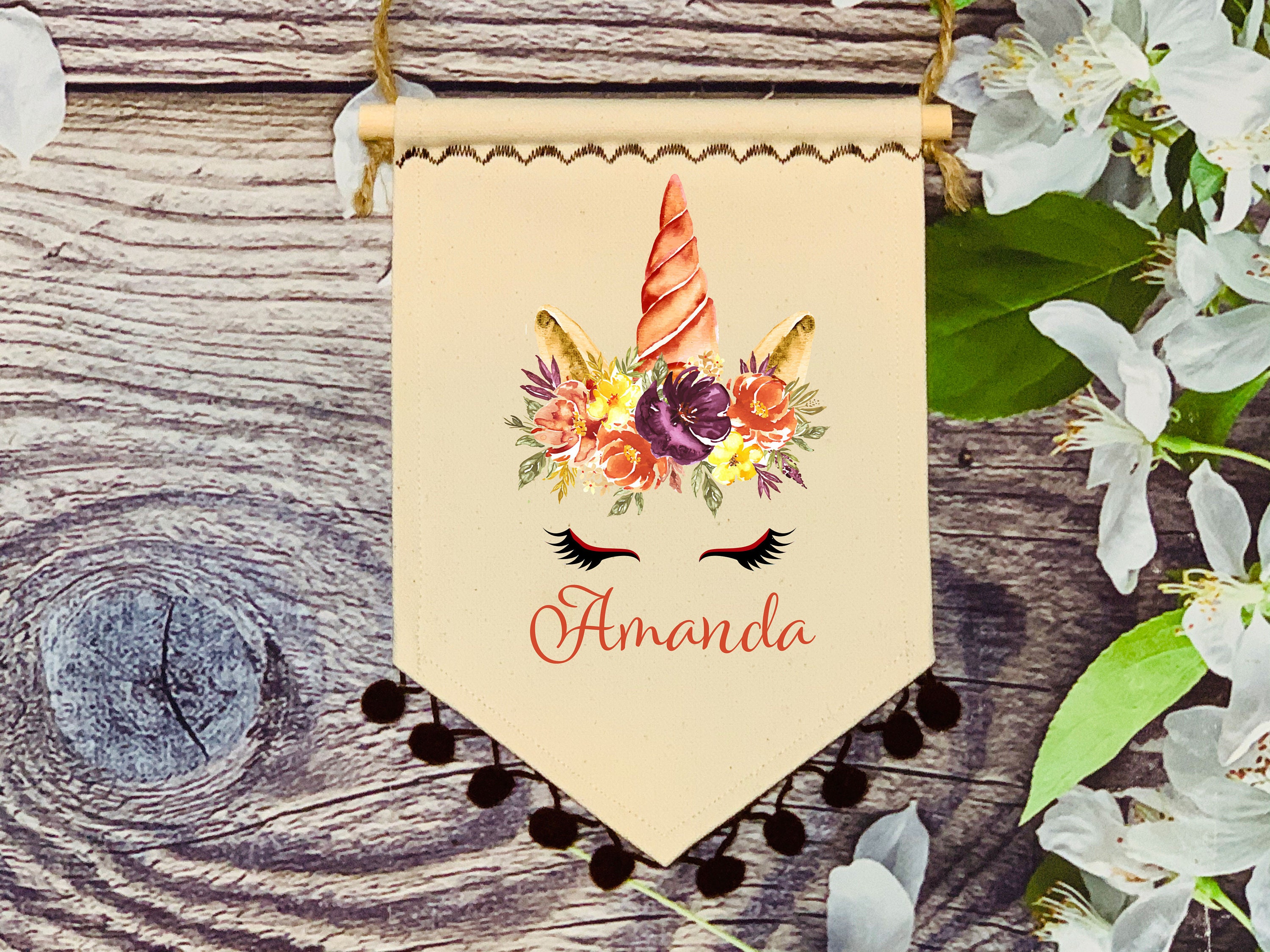 Personalized Pin Banner Enamel Pin Pennant With Personalized Etsy