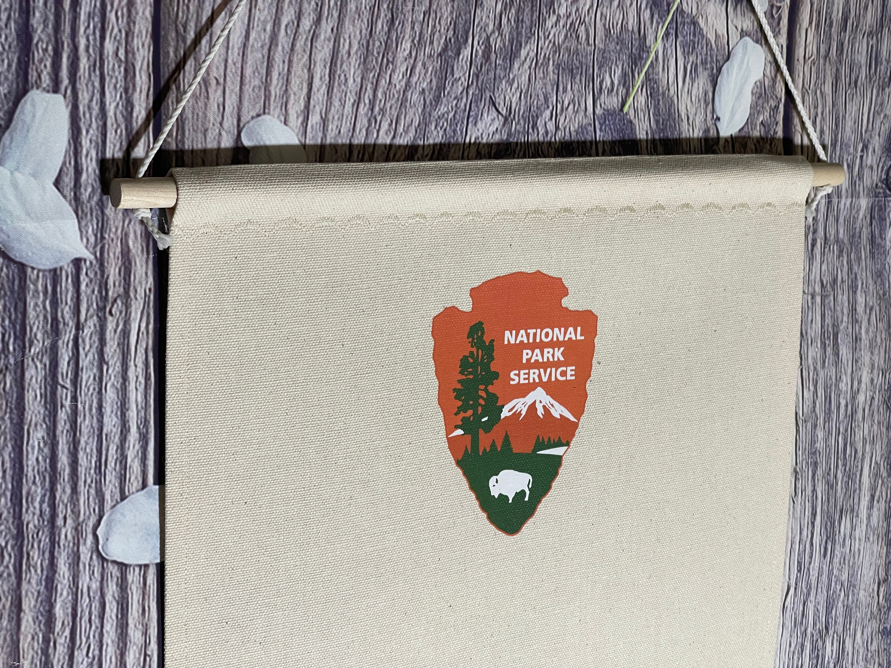 National Parks Pin Banner / Custom National Parks Banner/ National
