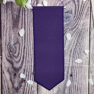 Purple Enamel Pin Banner, Pin Display, Enamel Lapel Pin Display, Enamel Pin Storage, Duck Canvas Pin Banner, Pin Storage, Pin Organizer