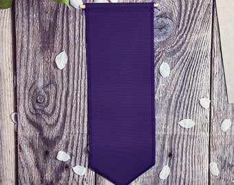 Purple Enamel Pin Banner, Pin Display, Enamel Lapel Pin Display, Enamel Pin Storage, Duck Canvas Pin Banner, Pin Storage, Pin Organizer