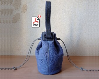 Kordelzugbeutel nähen Nähanleitung