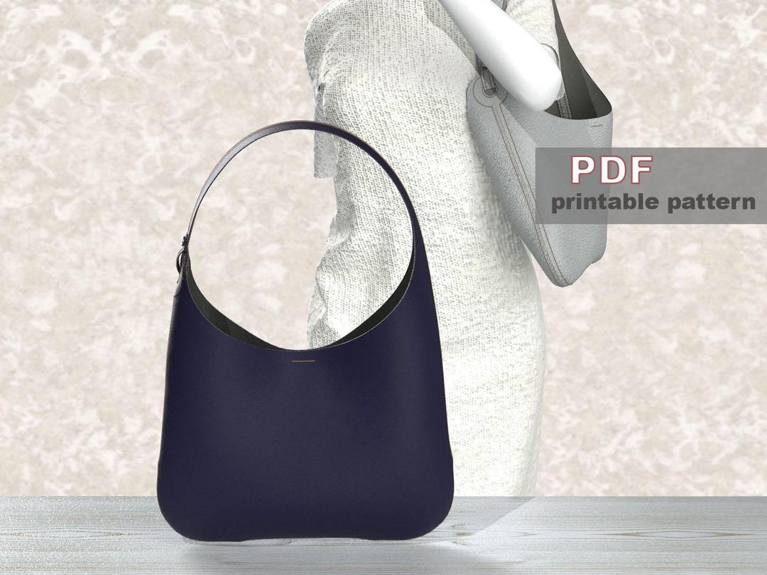 PDF Pattern for Large Hobo Bag With Video Tutorial - Etsy