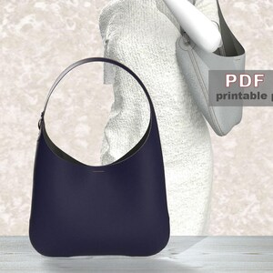 PDF Schnittmuster für Große Hobo Bag mit Video Anleitung