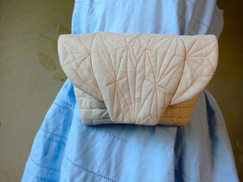 Diy Small Quilted Belt Bag Quilted Clutch Pdf Pattern Etsy