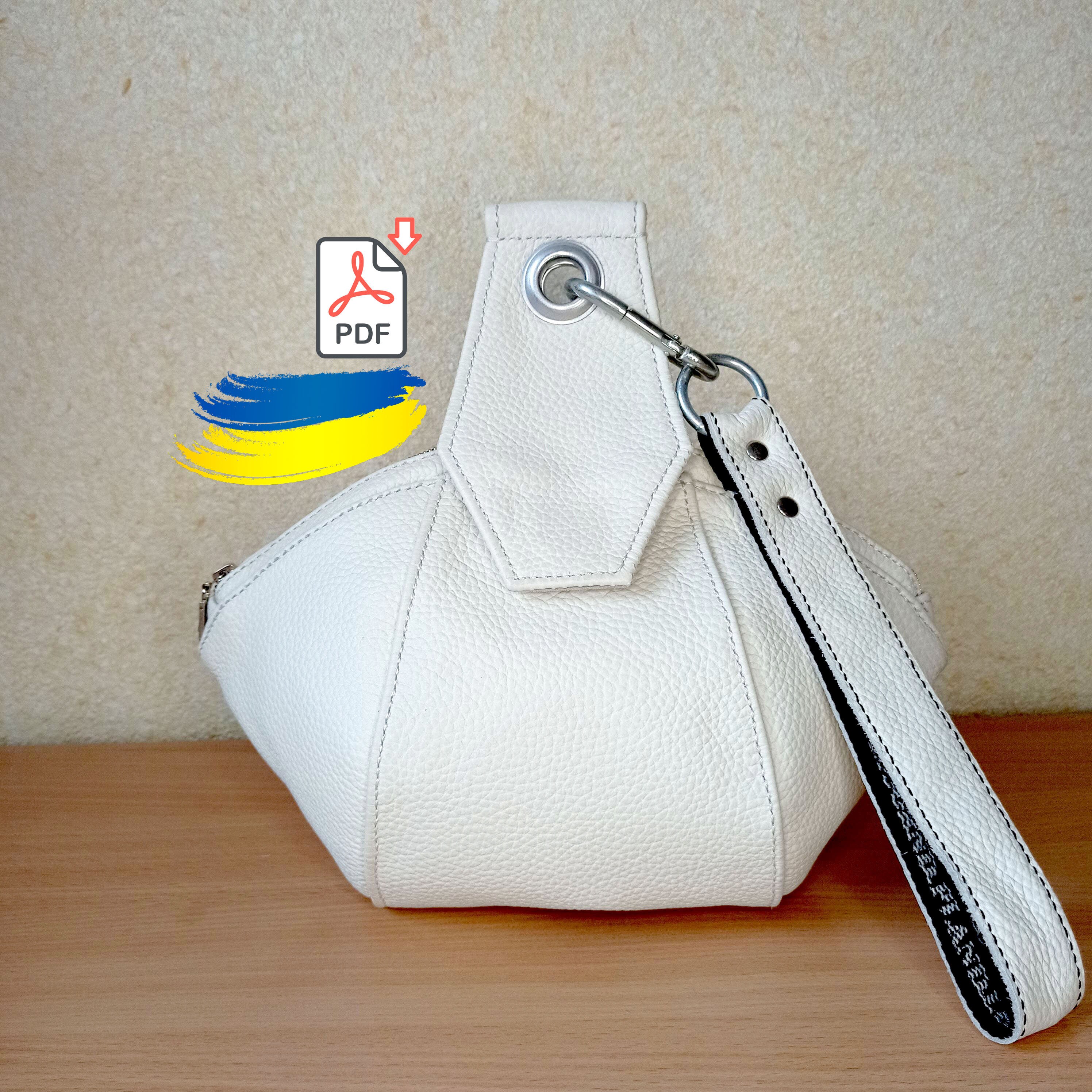 DIY Leather Bag PDF Pattern Purse Sewing Pattern Fashion Bag - Etsy