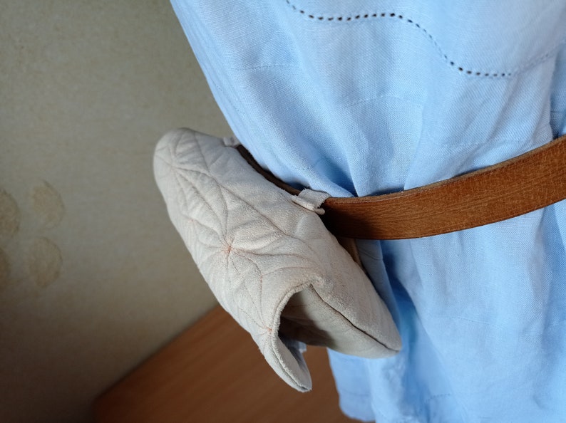 Diy Small Quilted Belt Bag Quilted Clutch Pdf Pattern Etsy