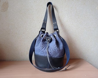 Ballon Bucket Tasche Schnittmuster PDF Nähanleitung