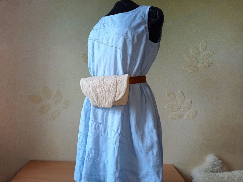 Diy Small Quilted Belt Bag Quilted Clutch Pdf Pattern Etsy