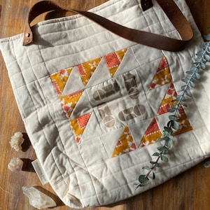 Quilted Tote Bag