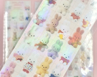 Miffy Bunny Plush Stickers
