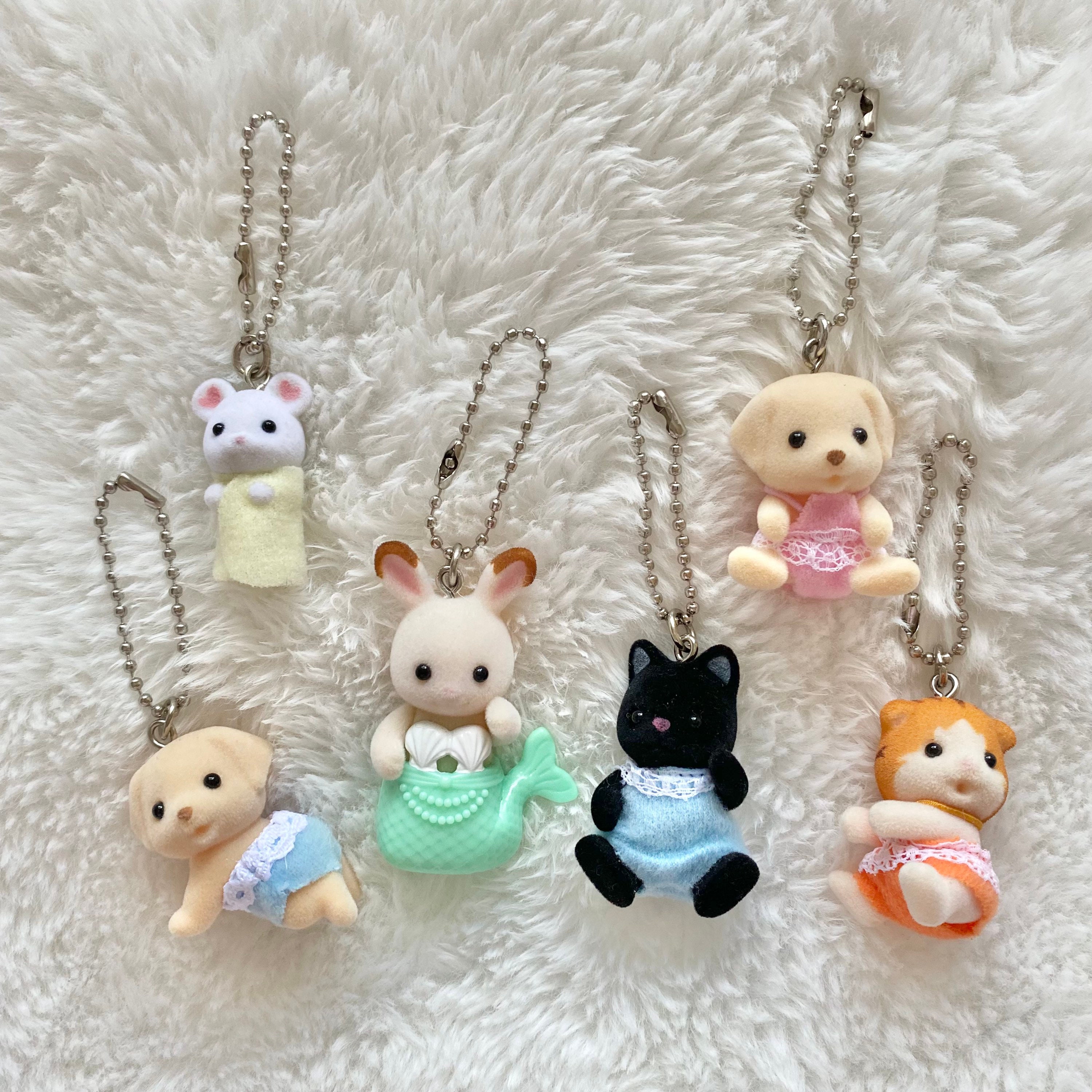 Calico Critters Keychains and Necklaces Sylvanian Families Etsy