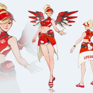 Lifeguard Mercy Midi-size wings
