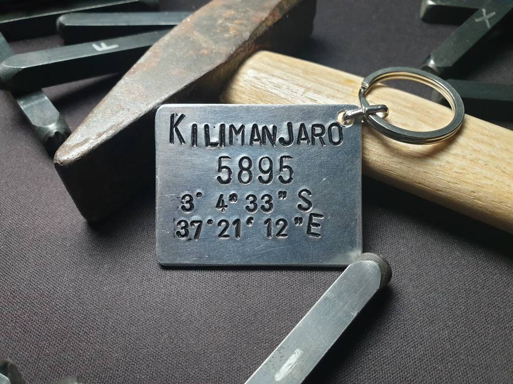 Aluminium Keychain 