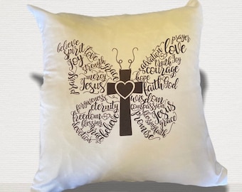 Word art pillow | Etsy Word art pillow | Etsy