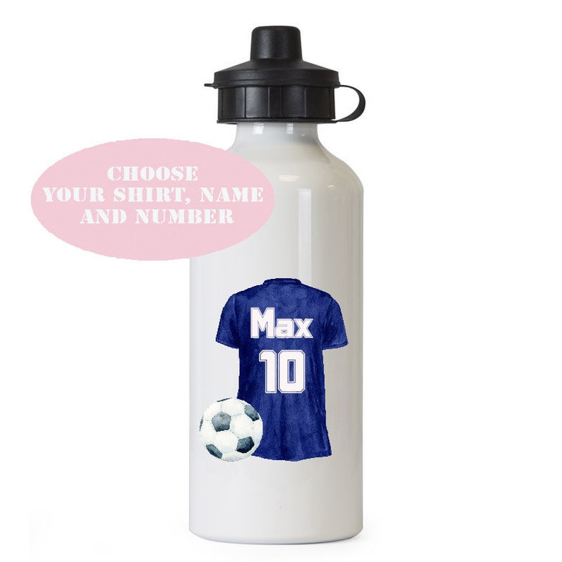 Personalised Football Water Bottle/pe Bags Back to School Etsy UK