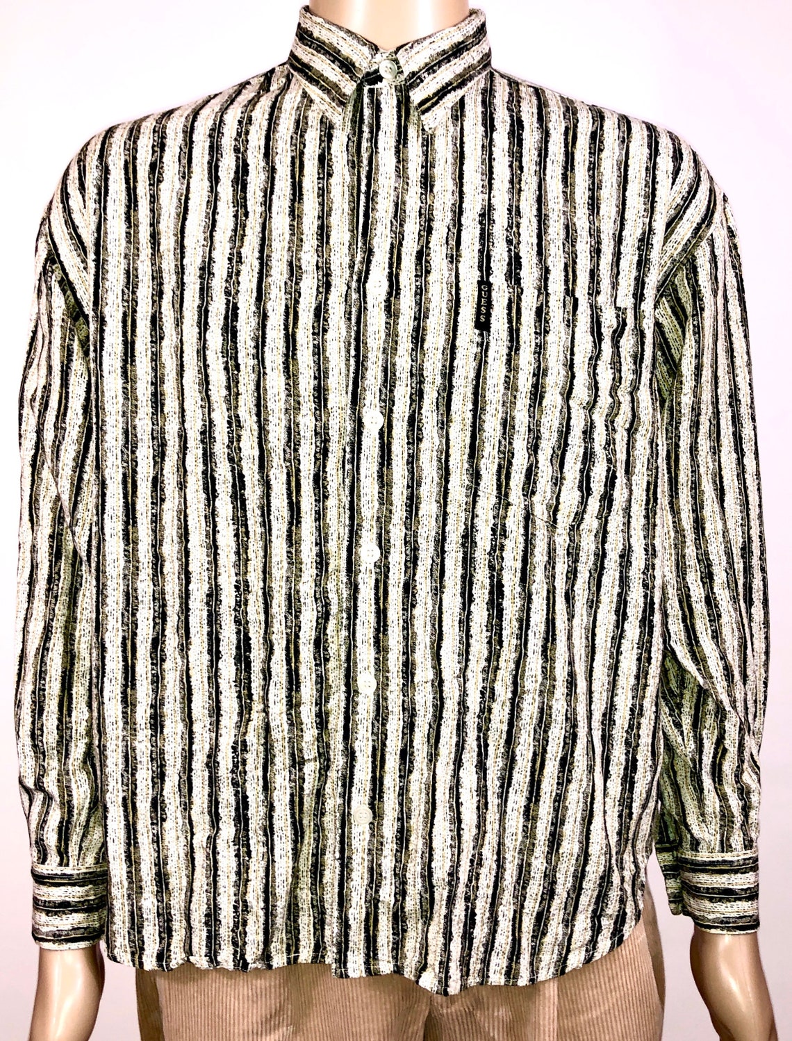 guess striped pants