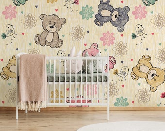Bear Wallpaper Etsy